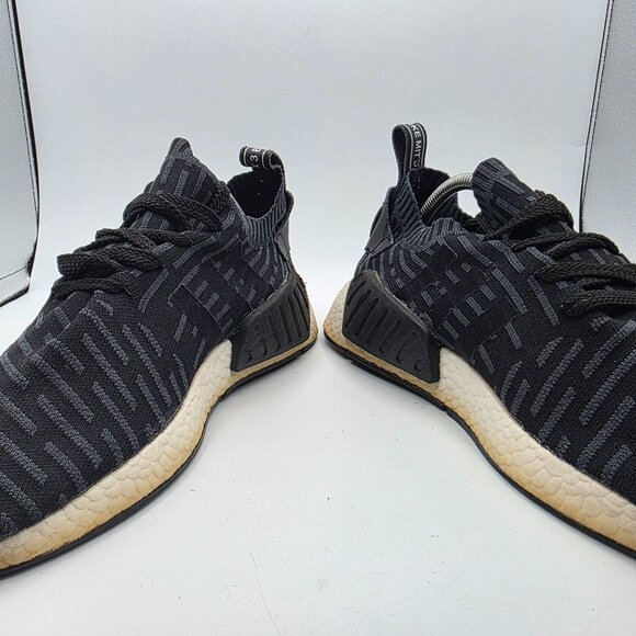 Adidas NMD_R2 PK Mens 11 Black Primeknit Running Shoes Sample Sneakers Casual main image 6